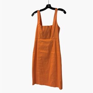 Alice + Olivia orange dress. Beautifully made.